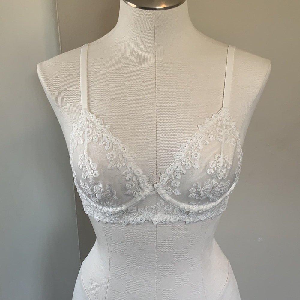 34A NWT Free People LAST ONE! Veronica Underwire Bra - White - Picture 5 of 8
